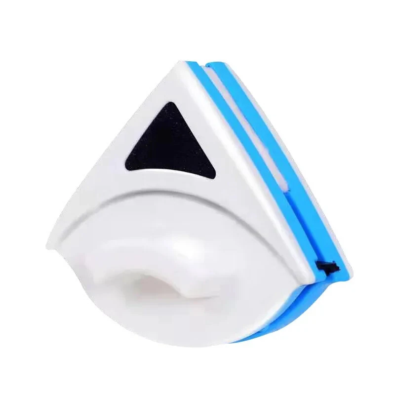 (image for) Magnetic Window Cleaner Brush Double-Sided Glass Cleaning Tool Strong Magnet Safety Rope Red Blue ABS PP 3-8mm Glass Thickness High-Rise Home Windows Car Mirrors